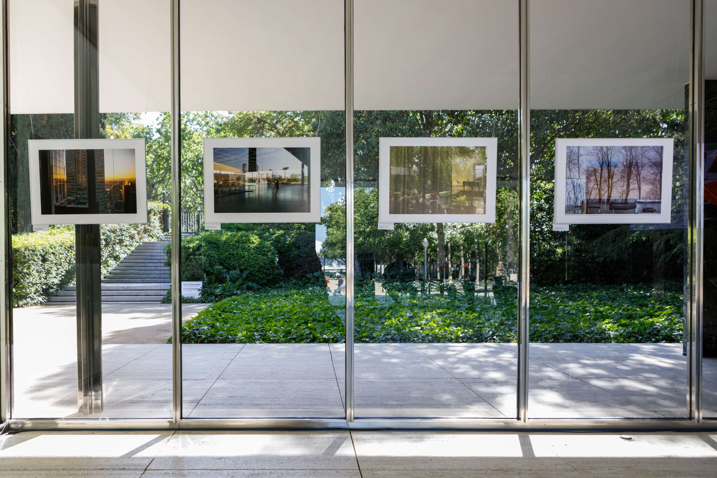 Exhibition at the Barcelona Pavillon