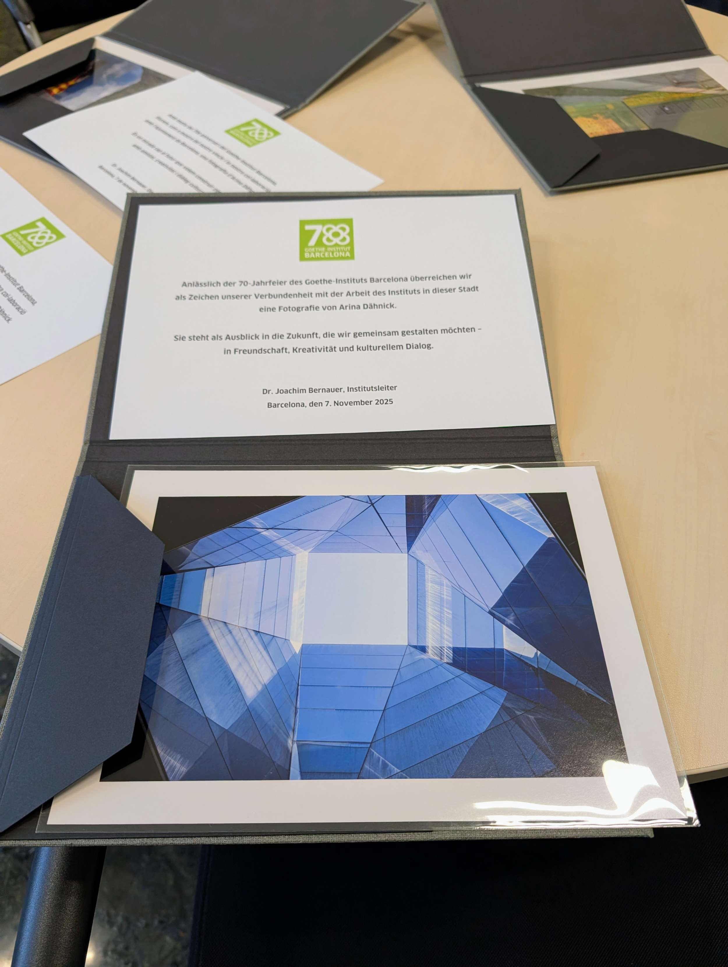 Exhibition at the Goethe-Institut Barcelona